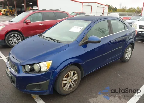 2013 Chevrolet Sonic Lt Auto z USA, uszkodzony, nr VIN 1G1JC5SH5D4205168